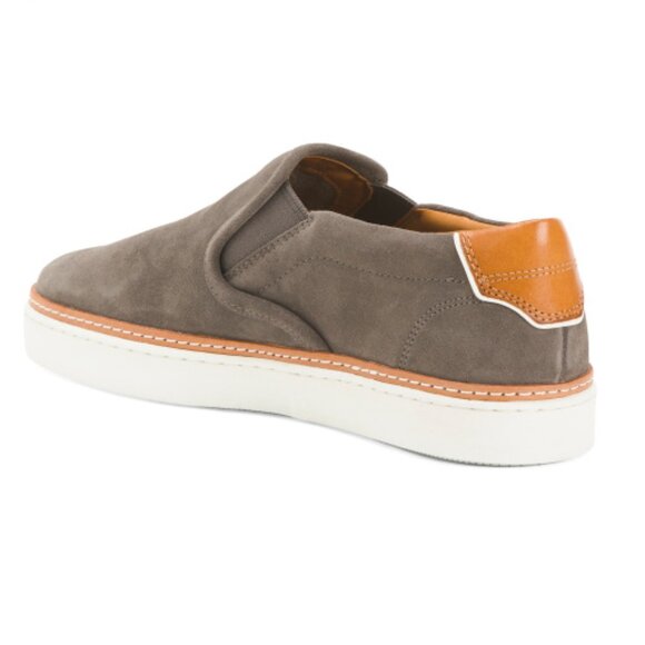 New ALLEN EDMONDS Men's Alpha Suede Slip On Shoes Size 9 - Picture 2 of 3